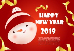 Banner noel hình ảnh người tuyết file vector mẫu số 753