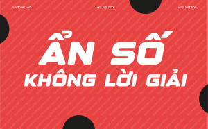 Font chữ thể thao 1FTV Designer Việt Hóa