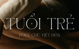 Font chữ nét mảnh sang trọng TH Kolgar | Việt hóa