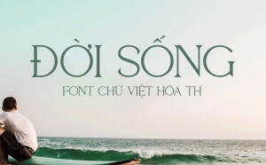 Font chữ thời trang sang trọng hiện dại TH Glowen | Việt hóa