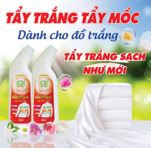 Poster quảng cáo nước tẩy trắng vải L31 file CDR