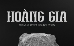 Phông chữ Việt hóa phong cách cổ điển TH Kagestone