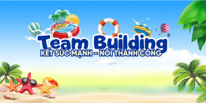 Phông nền Team Building kết nối sức mạnh File Corel