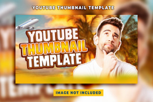 Ảnh thumbnail kênh youtube file PSD - mẫu số 868