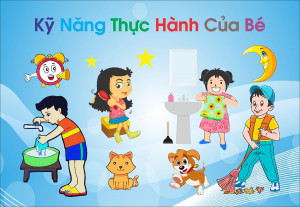 Backdrop, Mẫu decal dán tường trang trí trường học - File Corel Số 14