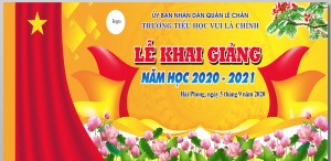 Backdrop chào mừng ngày khai giảng file Corel - mẫu số 817