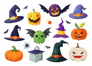 Hình minh họa nhân vật halloween file EPS - mẫu số 776