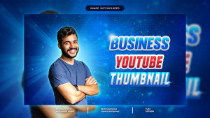 Ảnh thumb bìa youtube file PSD mẫu Y32