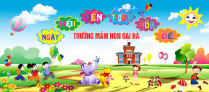 Backdrop chúc mừng ngày quốc tế thiếu nhi N21 file Corel