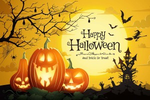 Banner lễ hội halloween kinh dị file EPS và AI mẫu MB132