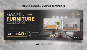 Banner thiết kế nội thất phòng khách file PSD mẫu NT465