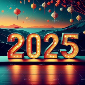 Bộ số năm mới 2025 file JPG - mẫu số 188