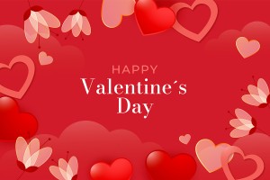 Banner ngày lễ tình nhân valentine file vector mẫu BV233