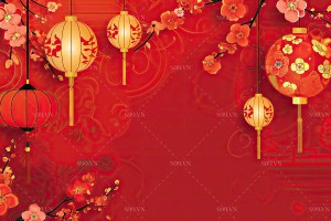 Background tết nguyên đán nền màu đỏ file JPG mẫu 25R1537