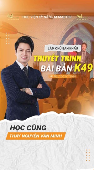 Poster buổi đào tạo của diễn giả file vector mẫu HV10