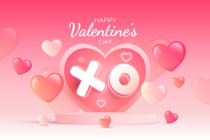 Banner ngày valentine file EPS và AI mẫu V49