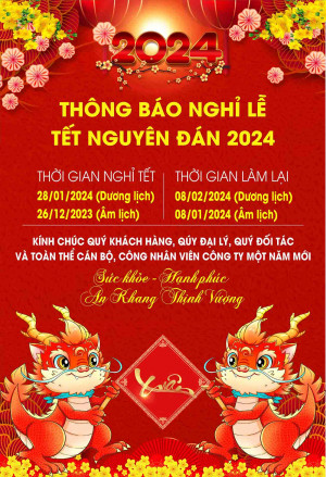 Poster tết năm 2024 file CDR mẫu S93