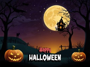 Banner lễ hội halloween file PSD mẫu MB372