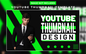 Ảnh thumb kênh youtube mẫu 55 file PSD