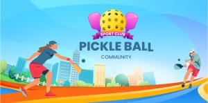 Phông nền giải pickleball file corel 3