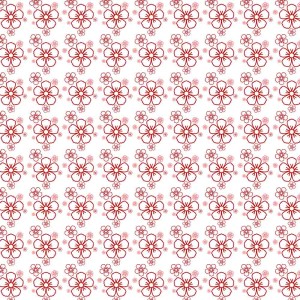 Pattern họa tiết hoa ngày tết file vector - mẫu số 247