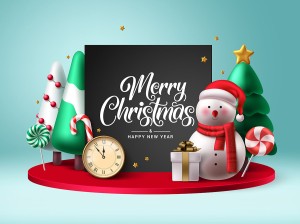 Banner dịp lễ noel file vector mẫu BN320