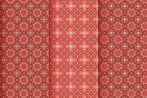 Pattern họa tiết ngày tết file vector mẫu 25R1362