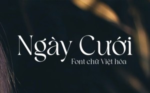 Font chữ có chân mảnh hiện đại TH Billmake Regular | Font Việt hóa