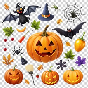 Hình ảnh nhân vật ma quái halloween file PNG - mẫu số 222