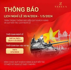 Banner thông báo nghỉ lễ 30-4 1-5 file vector mẫu PM429