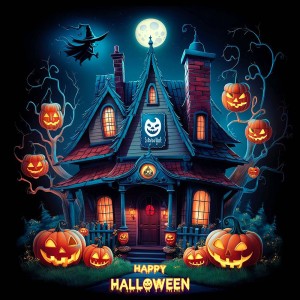 Poster lễ hội halloween file PSD mẫu MB324