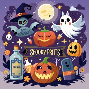 Banner lễ hội hóa trang halloween file EPS - mẫu số 115