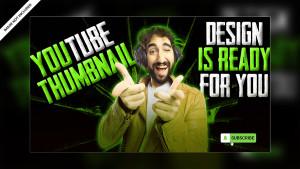 Ảnh thumbnail kênh youtube file PSD - mẫu số 430