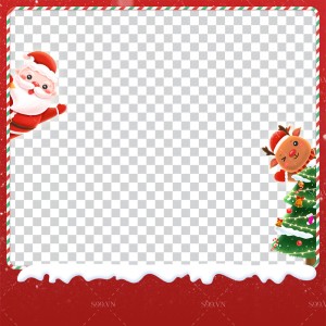 Hình ảnh khung hình dịp noel file PNG mẫu số 638