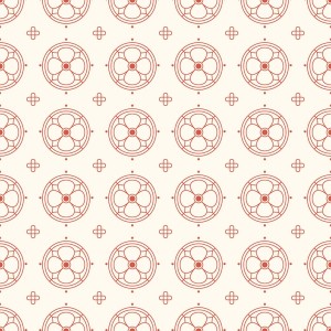 Pattern họa tiết hoa ngày tết file vector - mẫu số 261