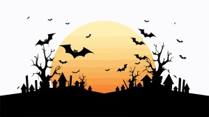 Background lễ halloween kinh dị file EPS và AI mẫu MB26