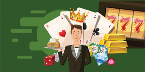 Banner trò chơi casino file EPS và AI mẫu T71