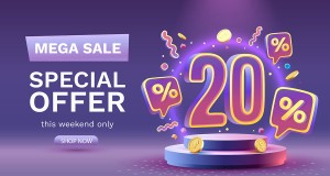 Banner hình ảnh số 20% file vector mẫu GP164