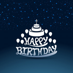 Bộ chữ typo happy birthday sang trọng file EPS và AI mẫu K29