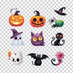 Hình ảnh nhân vật ma quái halloween file PNG - mẫu số 321