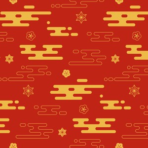 Pattern họa tiết ngày tết file vector - mẫu số 364