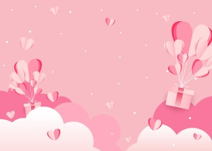 Background ngày valentine file vector mẫu BV60