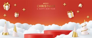 Background dịp noel file vector mẫu BN205