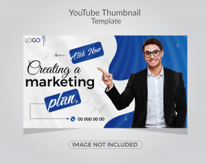 Ảnh thumb youtube chủ đề marketing file EPS và AI mẫu CN8