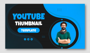 Ảnh thumb kênh youtube mẫu T73 file EPS