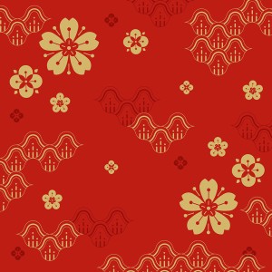 Pattern họa tiết hoa ngày tết file vector - mẫu số 816