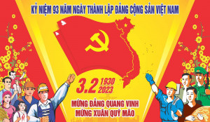 Pano mừng Đảng mừng xuân 2024 file CDR mẫu D12