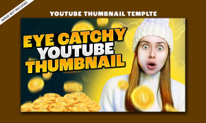 Ảnh thumb kênh youtube mẫu 41 file PSD