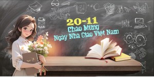 Phông nền tri ân thầy cô chào mừng Ngày Nhà Giáo Việt Nam 20.11 File Corel 17