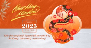 Thiệp chúc mừng năm mới 2025 File Corel 2